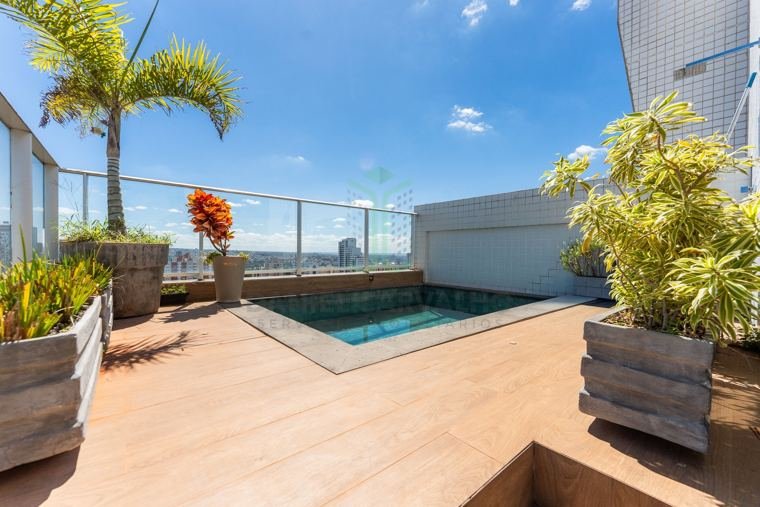 Cobertura à venda no Real Classic Resort com piscina privativa, Águas Claras